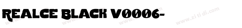 Realce Black v0006字体转换